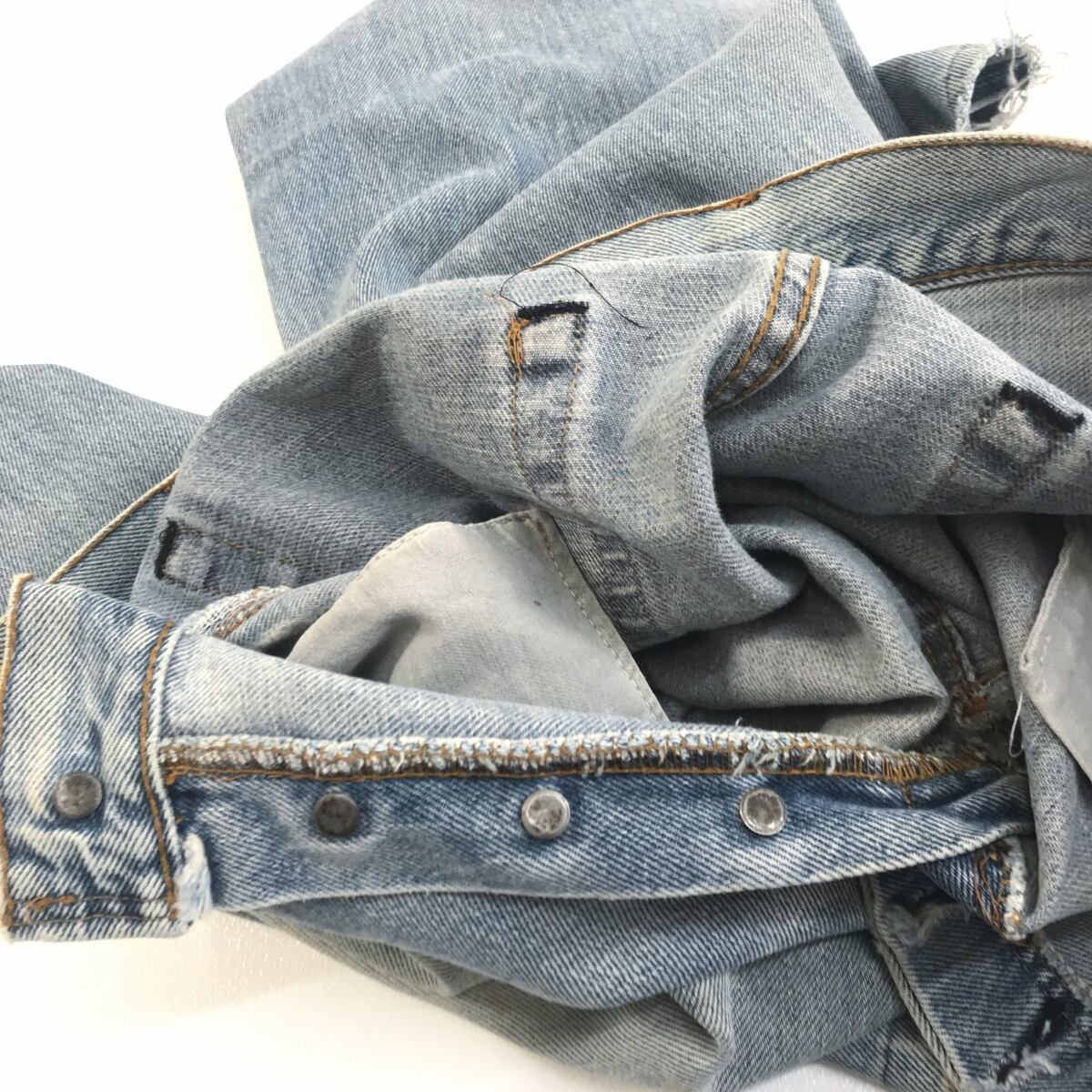 Levi's 501 デニム USA製 W36 ボタン裏524M LEVI'S リーバイス 501 80年代 USA製 ボタン裏 524刻印 デニムパンツ
