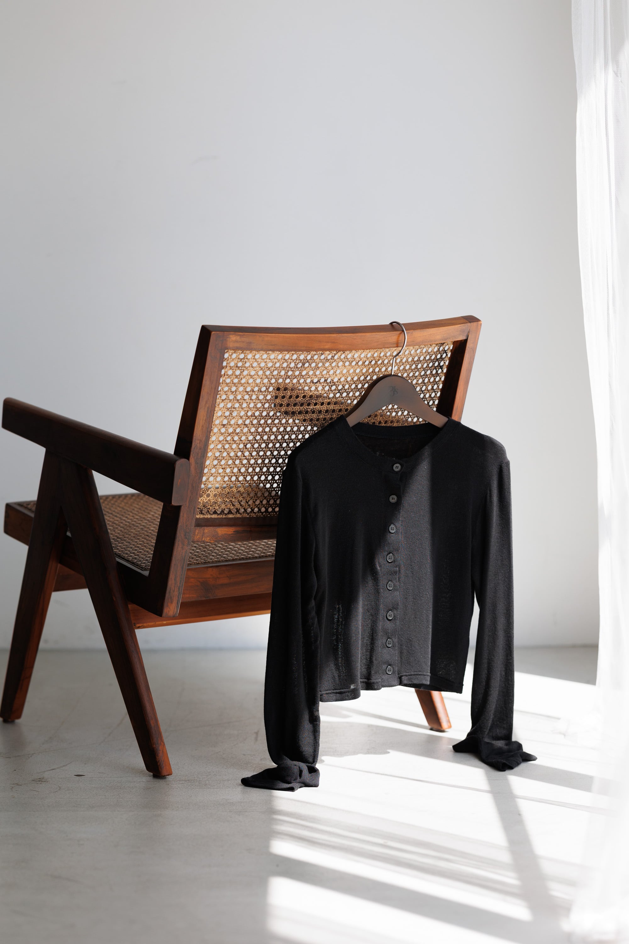 sheer knit cardigan【予約商品】 | pois