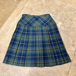 古着 70's ヴィンテージ チェック スカート