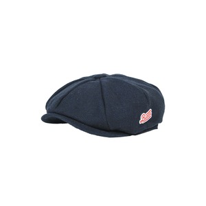 LOGO PATCH HERRINBONE CASQUETTE [NAVY]