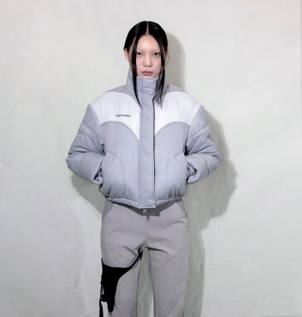 hug your skin フード付きストライプパーカー　ハグユアスキン HUG YOUR SKIN (ハグユアスキン) - パーカー | MUSINSA 公式