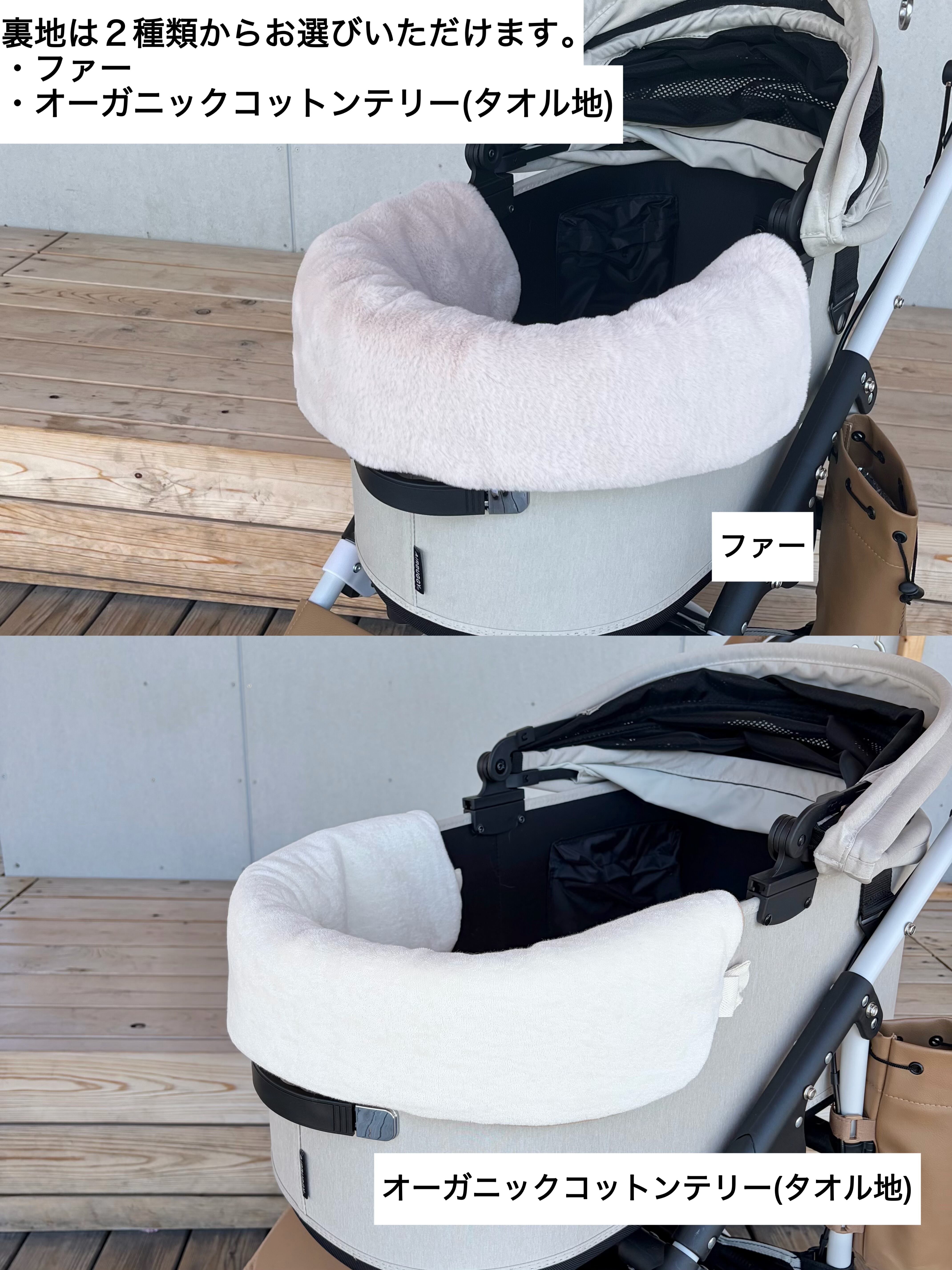 お名前刺繍対応]くまさん刺繍あごのせクッション | warm