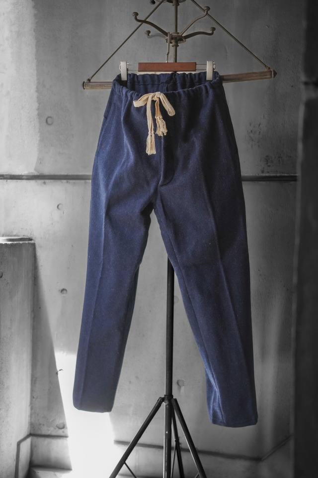 【DEAD-STOCK】40~50's "FRENCH ARMY" S.S.A Hospital Wool Trousers