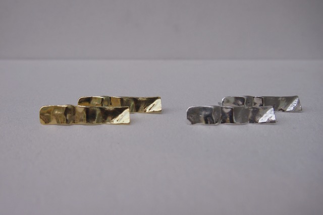 〈Brass/Silver925〉puddle Ⅵ pierce
