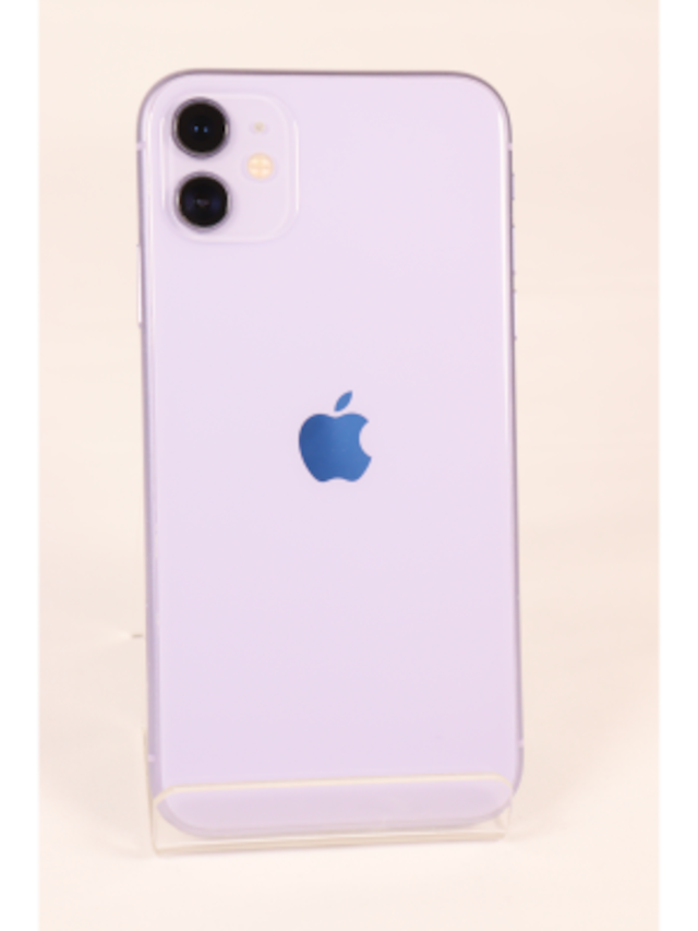 【超美品】SIMフリー iPhone 11 128GB Purple
