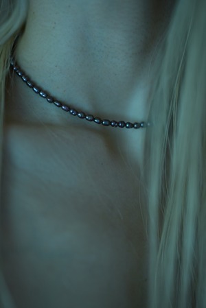 TOO - necklace CICI black pearl