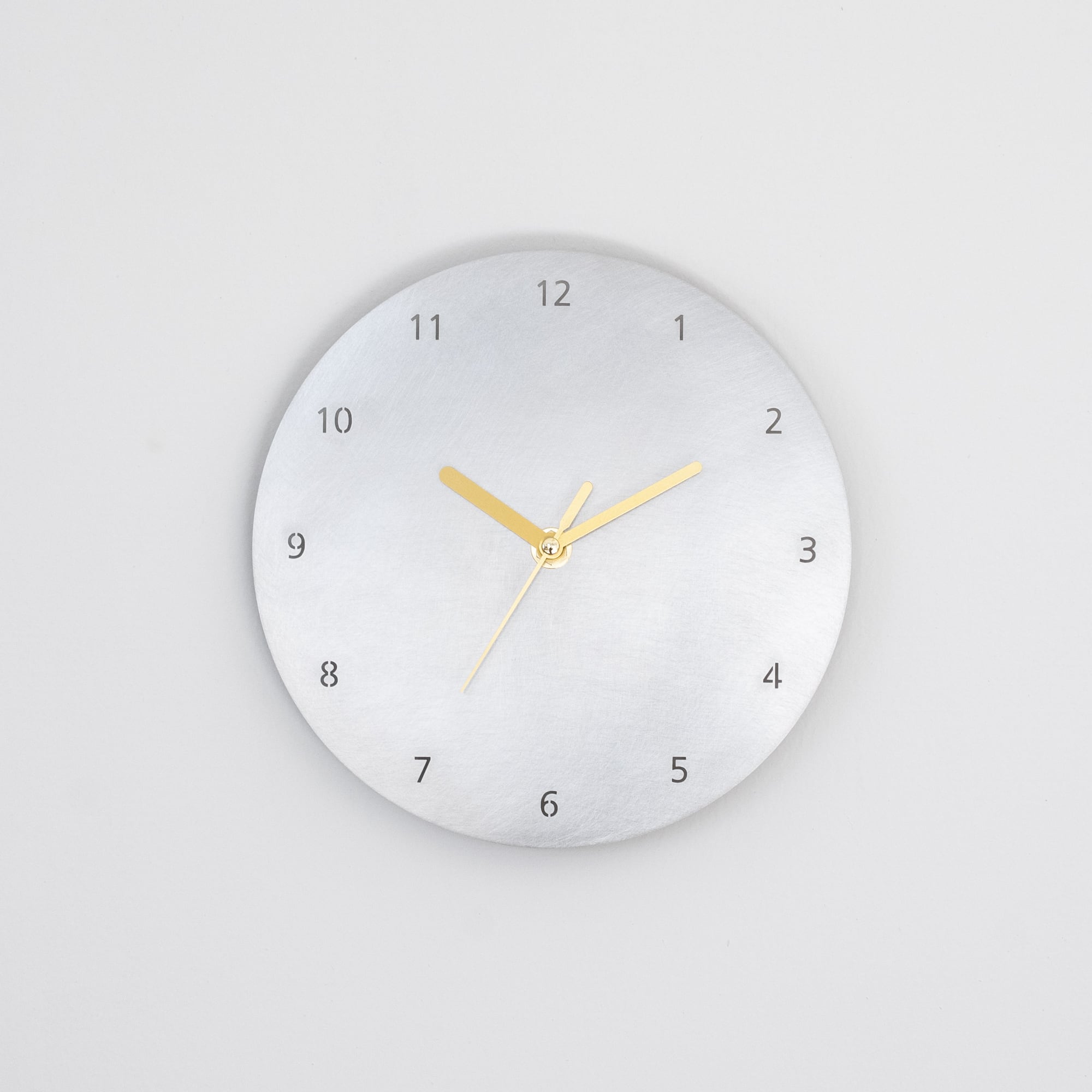 受注製作 壁掛け時計 タイプ1 数字入りタイプ Minimal Wall Clock Disk Type1 Numberd Version Kumiji