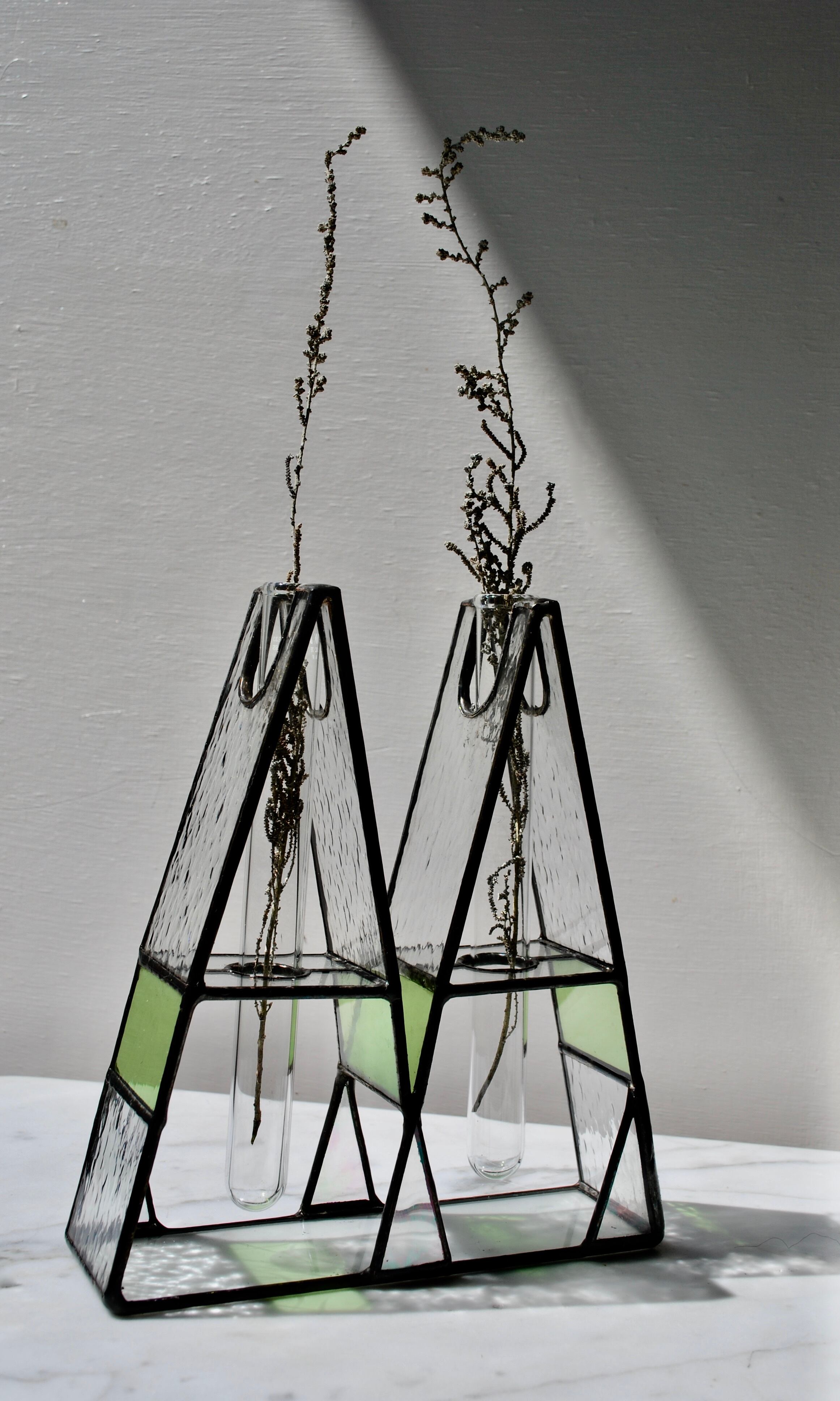 flower vase | ALMA STAINED GLASS