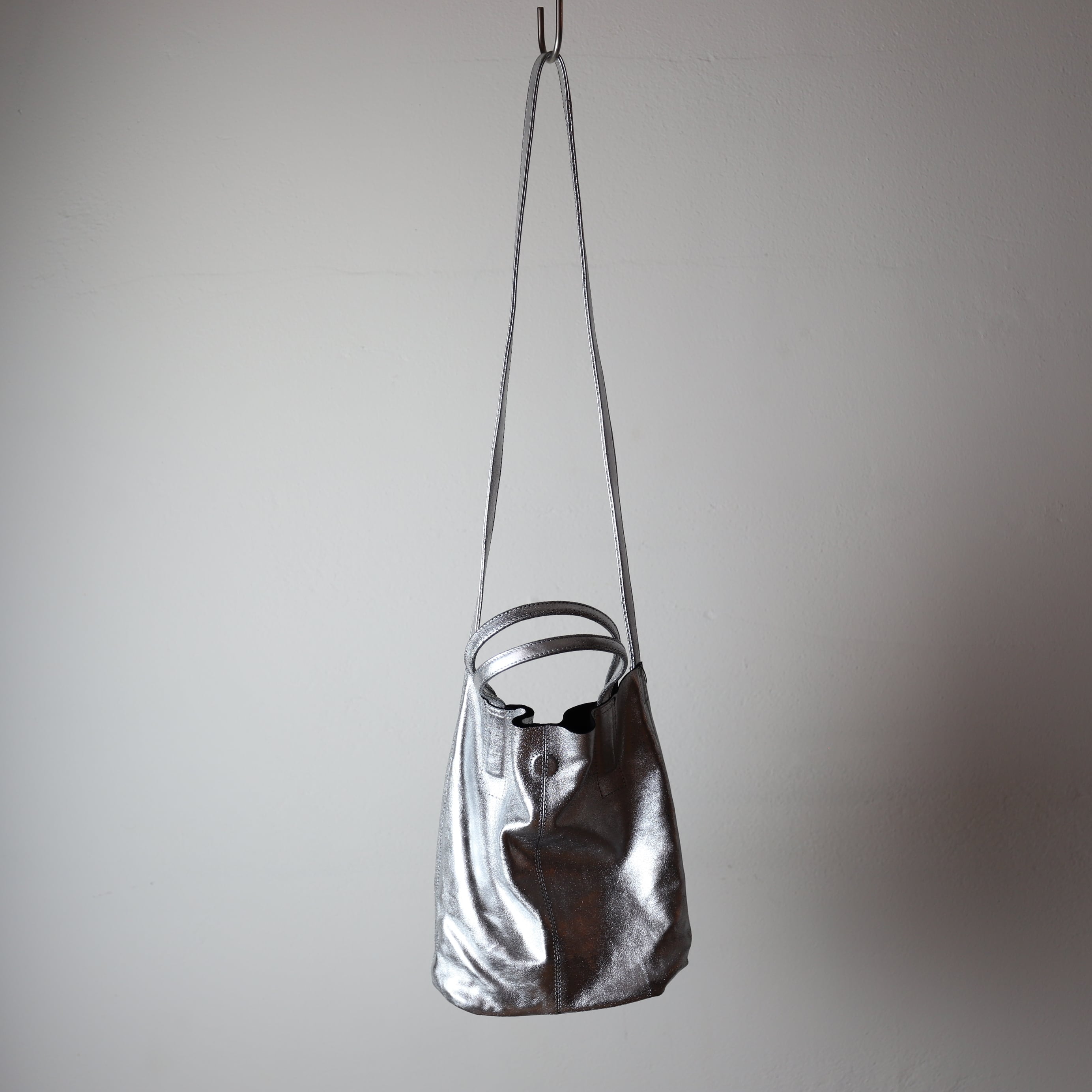 Morphee / 2WAY SMALL TOTE/ SILVER. | TIBETAN MARKET