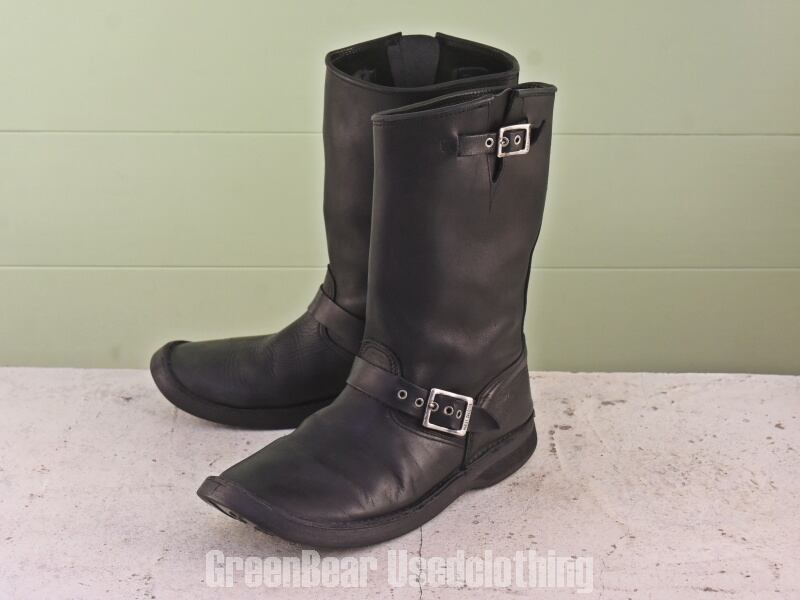 Vintage Ashen Flame Zip-up Heel Boot ブーツ | PAY ID