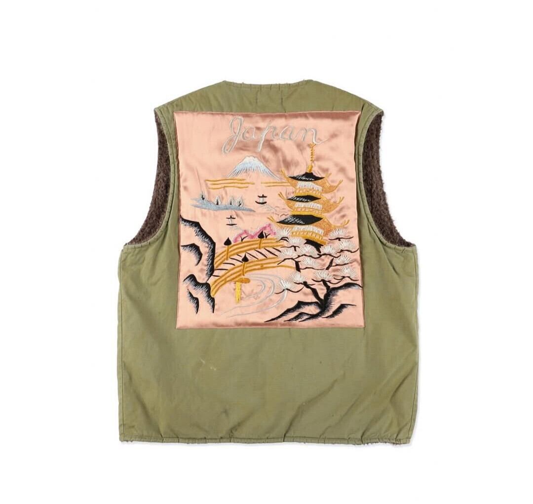 トップス BOW WOW REMADE USN DECK VEST SUKAJAN BOWWOW 