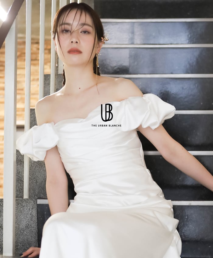 NEW】【THE URBAN BLANCHE ORIGINAL 】 2WAY マーメードドレス NEW】【THE URBAN BLANCHE ORIGINAL 】 2WAY マーメードドレス