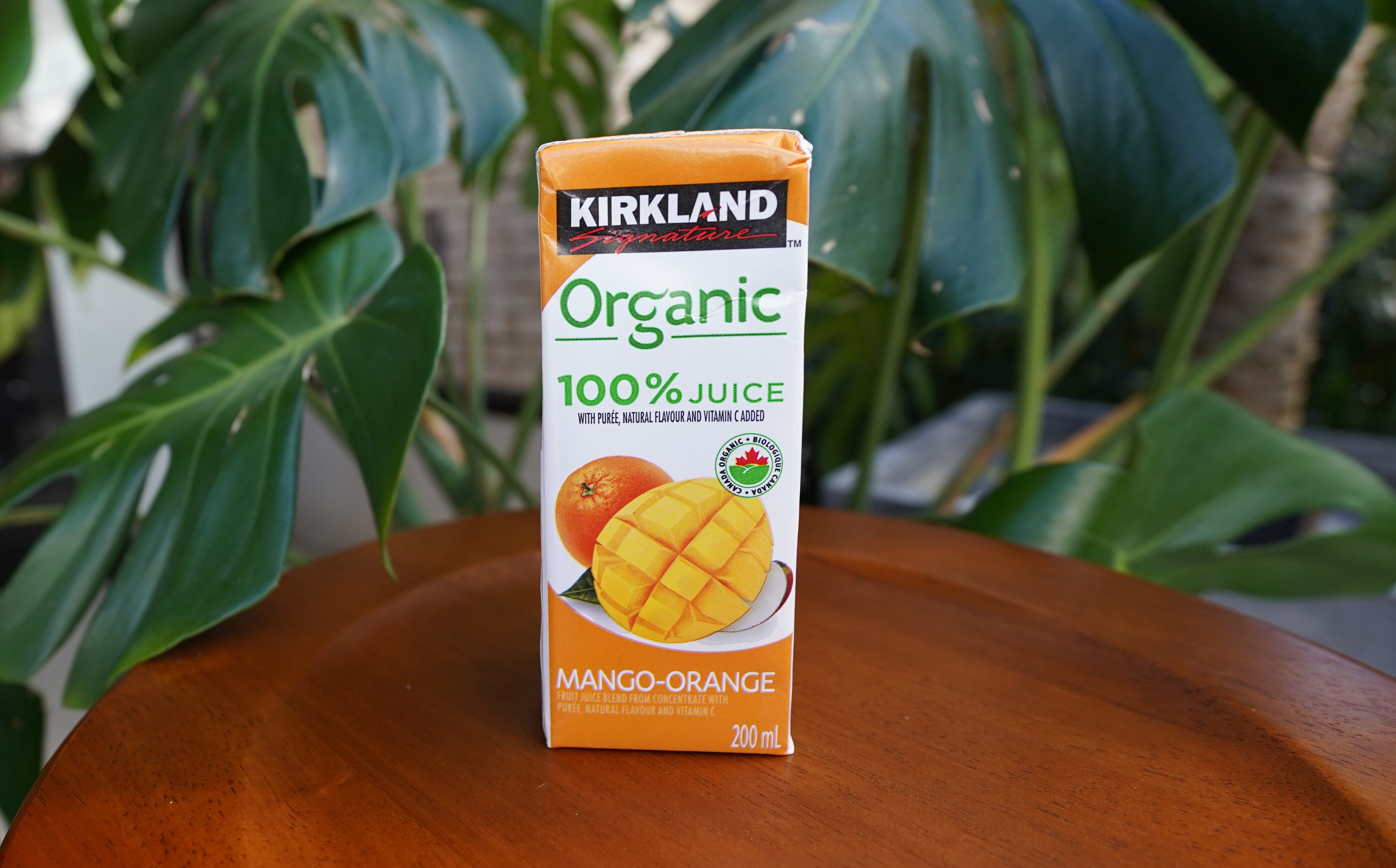 KS オーガニック100%ジュース200ml(マンゴーオレンジ)