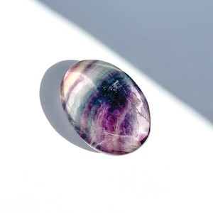 レインボーフローライト パームストーン01◇ Rainbow Fluorite ◇天然石・鉱物・パワーストーン・インテリア