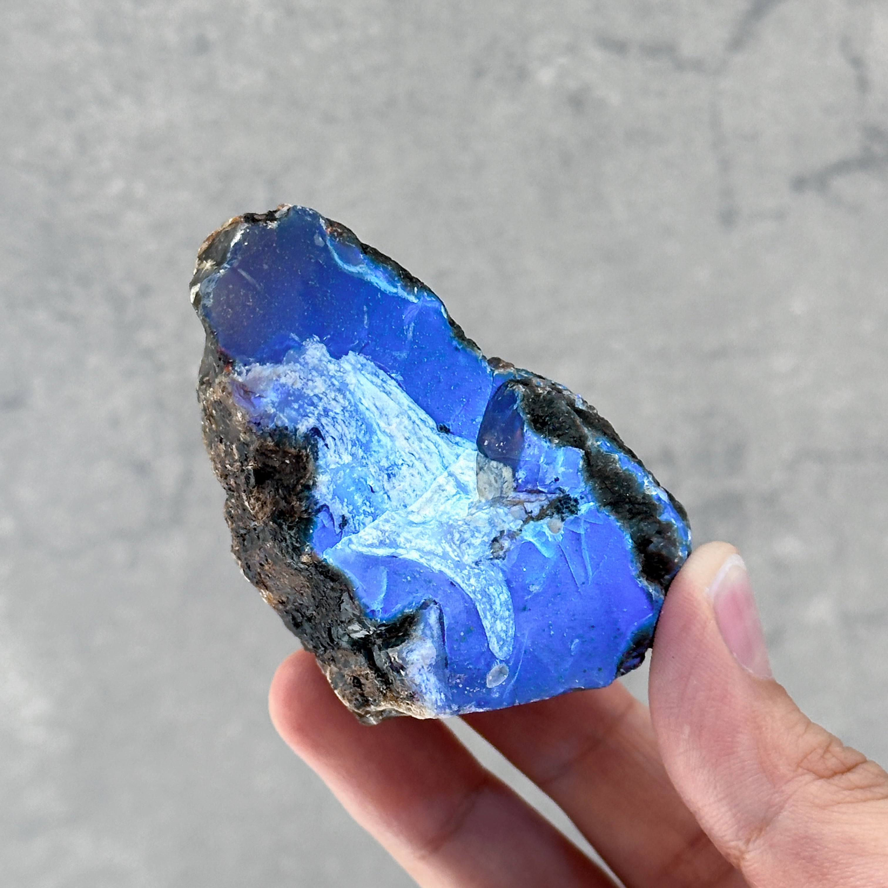 天然琥珀ブルーアンバー71◇ Blue Amber ◇ 天然石・鉱石