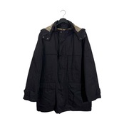 BURBERRY LONDON バーバリー ダウンライナー付き 裏チェック ナイロン ワークジャケット M/ブラック