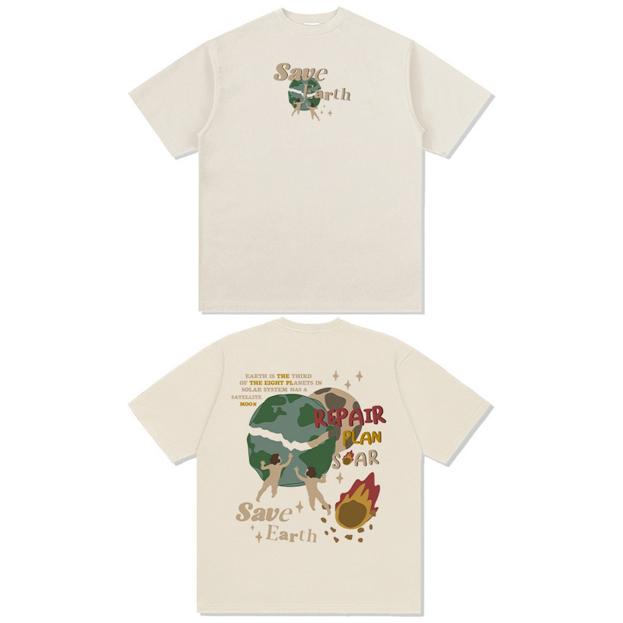 VINTAGE ストリート SaveEarth Tシャツ T845