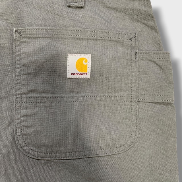 未使用品 Carhartt キャンバスユーティリティワークショーツ W34