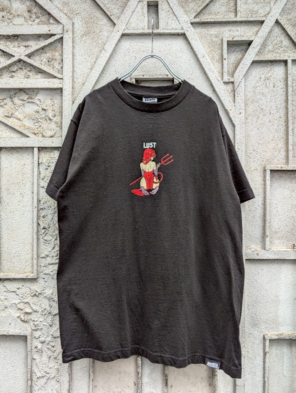"LUST" devil print tee