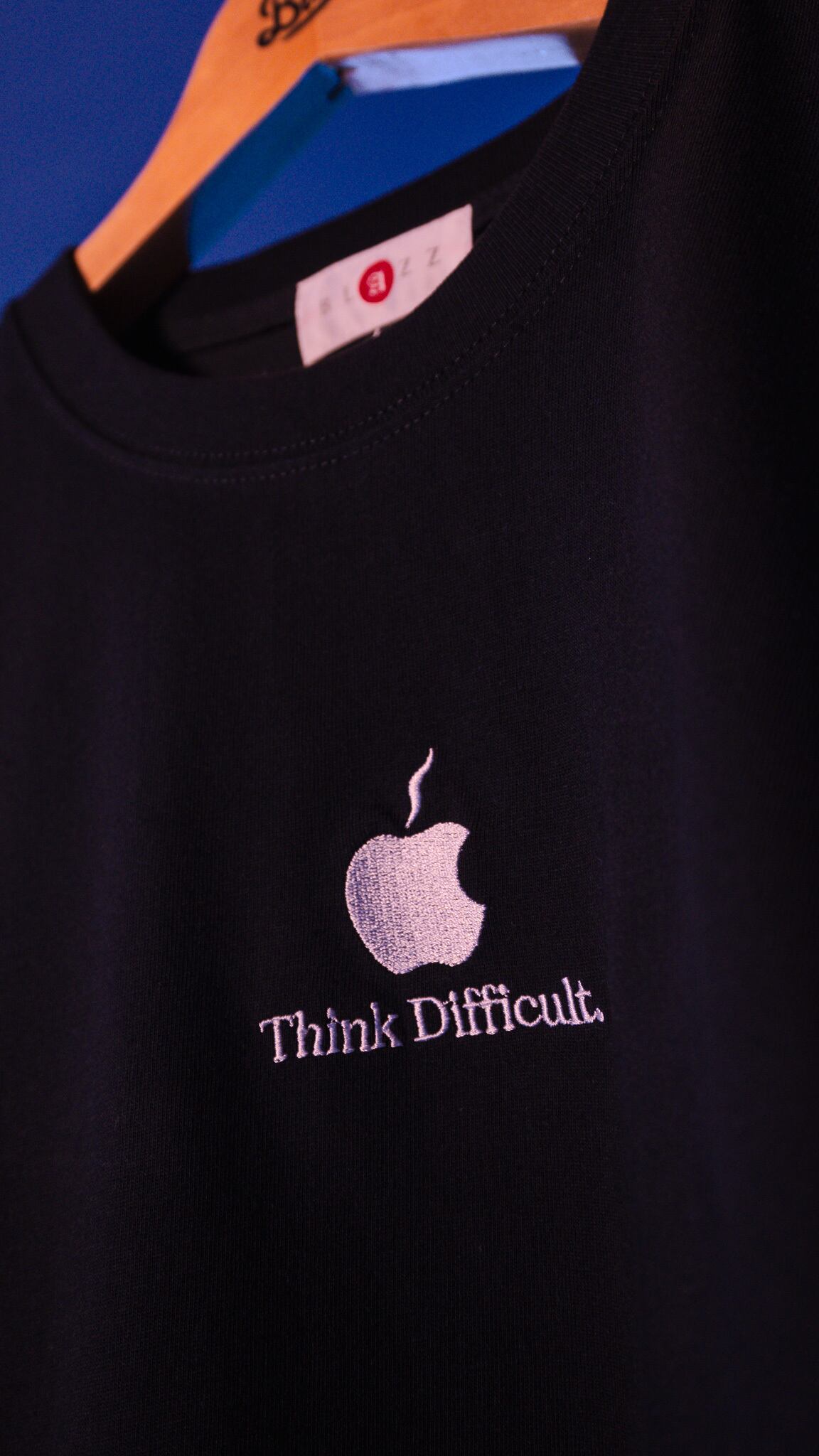 Think Difficult T-Shirt [BLACK] | blazz works