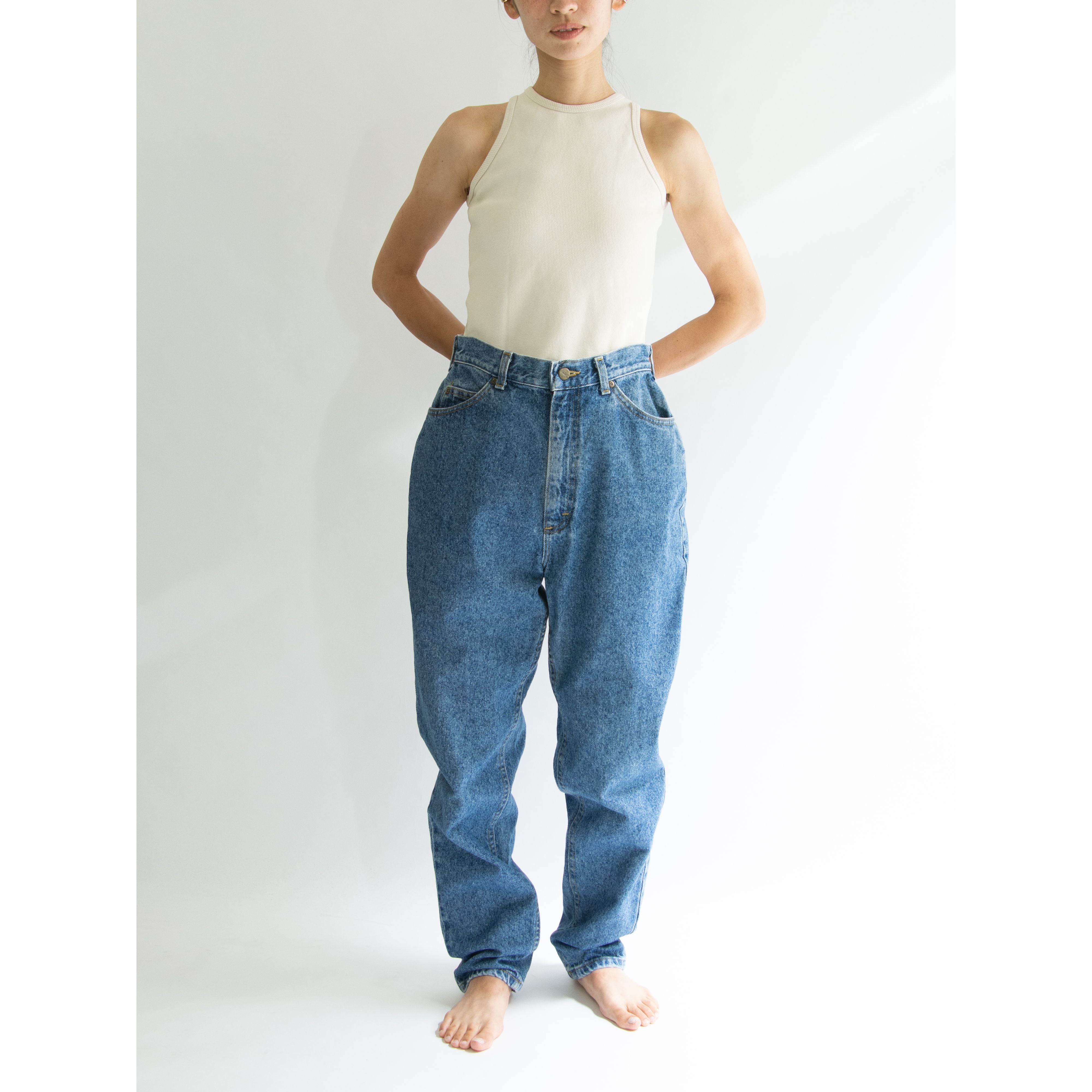 【L.L.Bean】Made in U.S.A. 80-90's Tapered Denim Pants(エルエルビーン アメリカ製テーパードデニムパンツ ジーンズ)