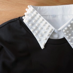 （Y）【４月中旬】パッと華やかパール付け襟