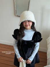ニニベロ / ninibello / ウィッティフリルTシャツ / 韓国子供服 / キッズ / 26winter〖取寄〗*XS~XXL*