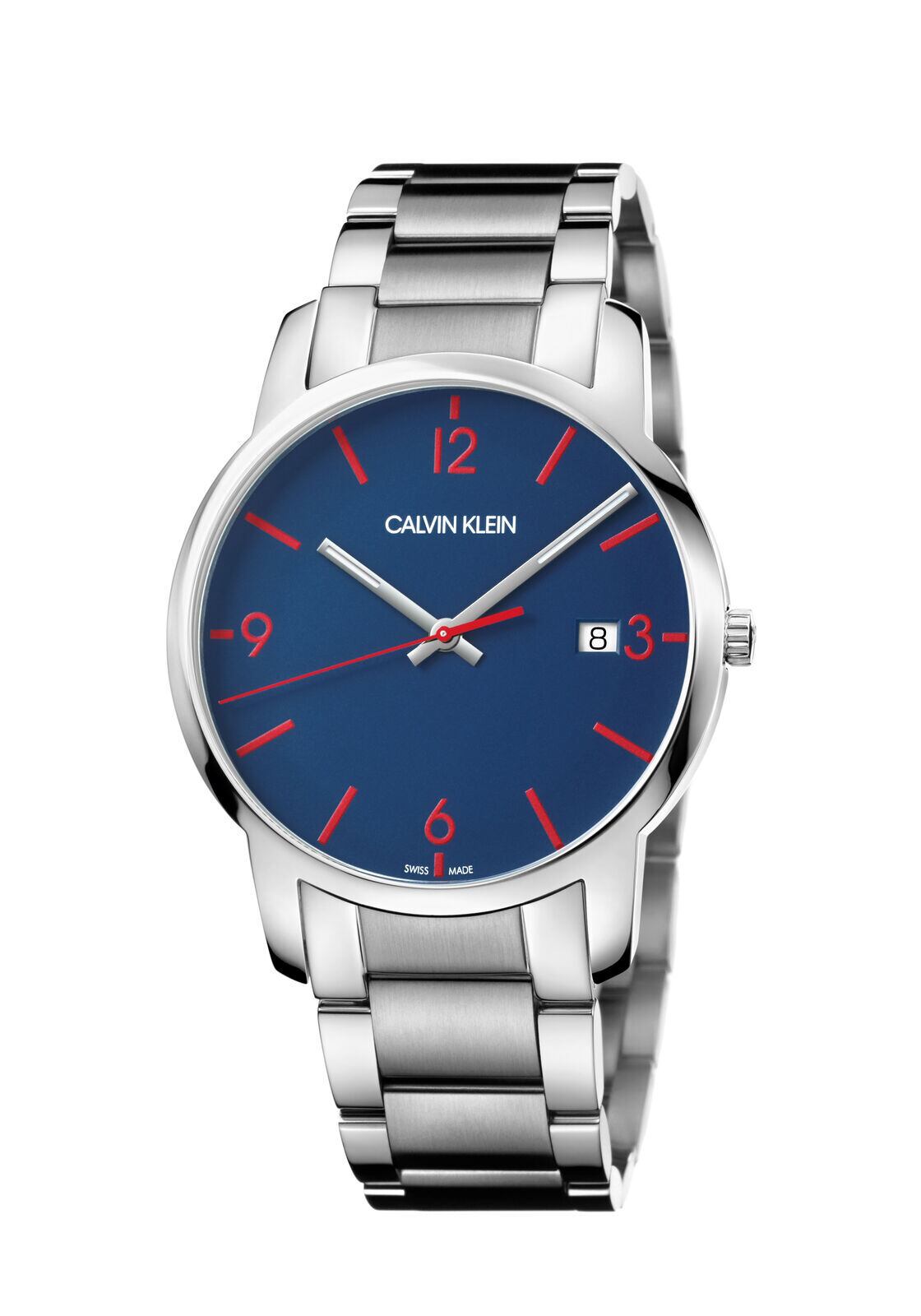 【関税・送料込】Calvin Klein メンズ K2G2G147 シティ 43mm ブルーダイヤル ステンレススチール 腕時計 |  SENDENKYO.COM powered by BASE