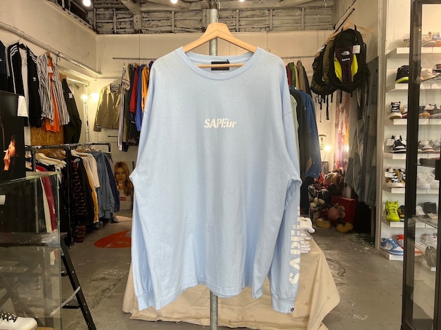 SAPEur SLEEVE LOGO LS TEE BLUE XXL 81487