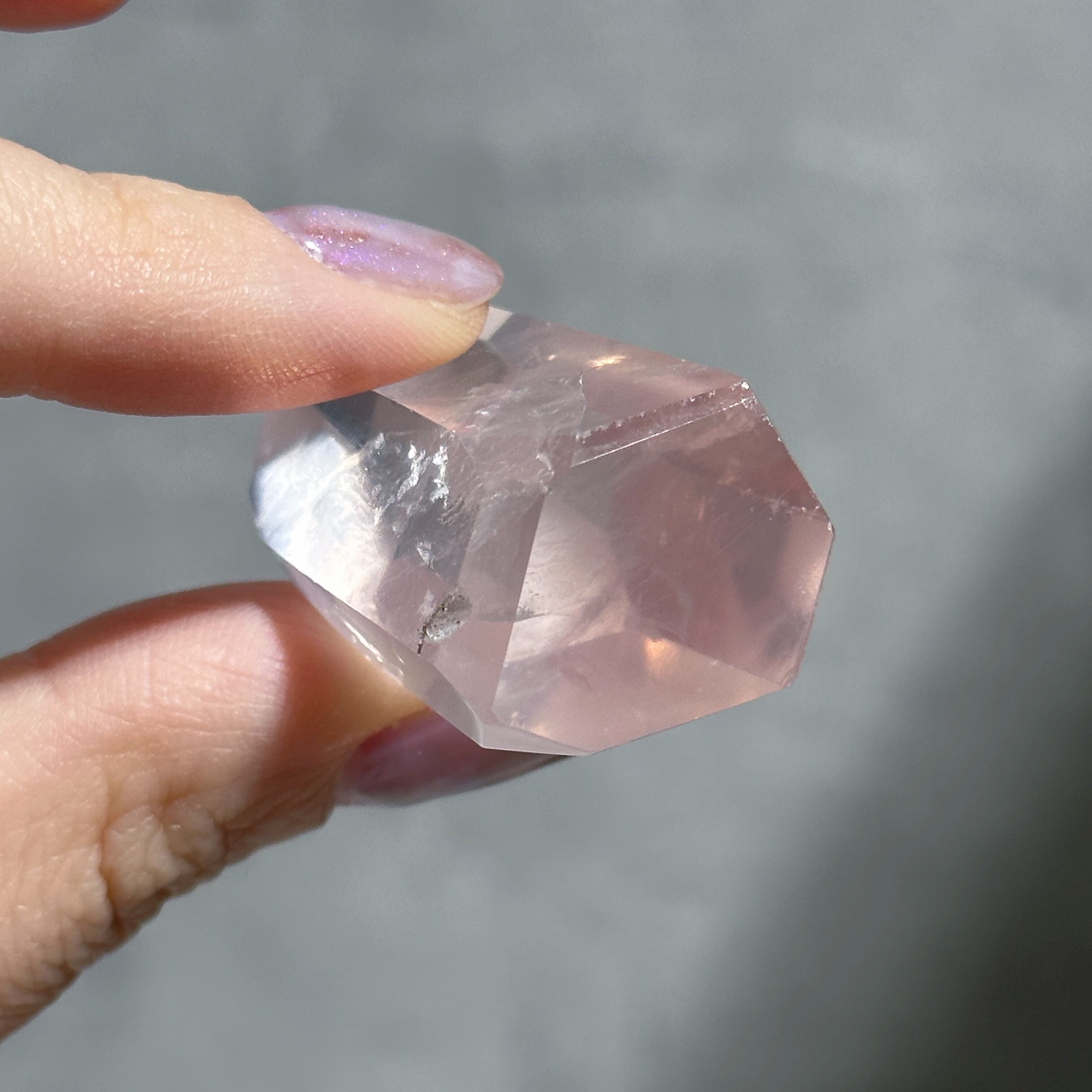 ローズクォーツ　タワー ローズクォーツ タワー51◇ Rose Quartz Tower ◇天然石・鉱物