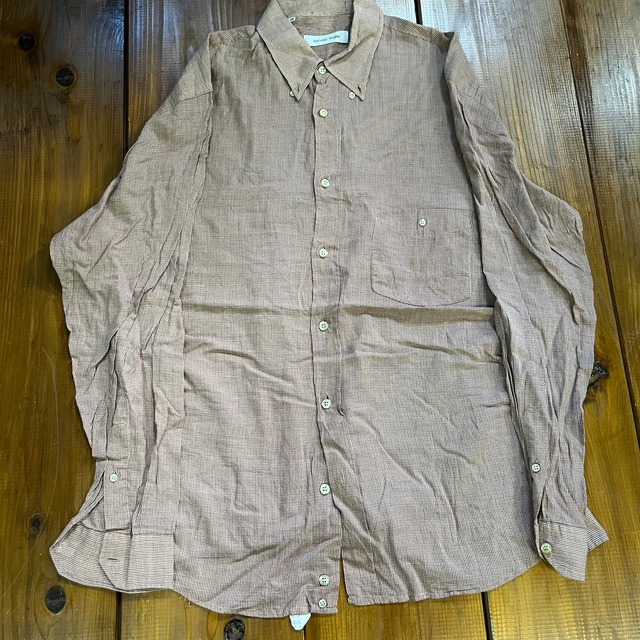 DANIEL DODD 長袖チェックシャツ　XL