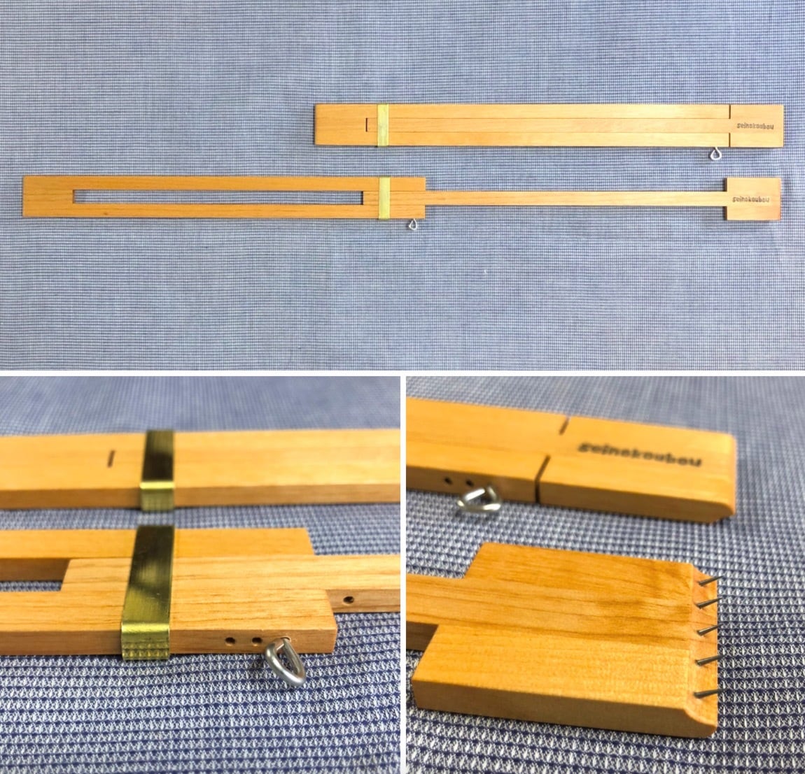 染色用張木　並幅伸子　伸子 張木｜染色道具｜販売商品｜三木染料店