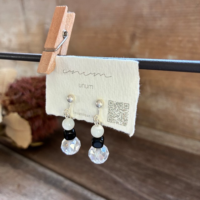 pendule［ typeB ］earring｜天然石