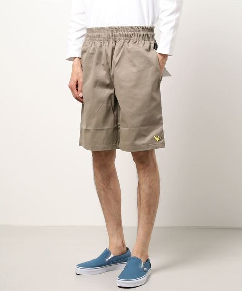 MARK GONZALES (マークゴンザレス) PRINT SKATE SHORTS / プリント スケーター ショート パンツ 2G3-11908 ベージュ