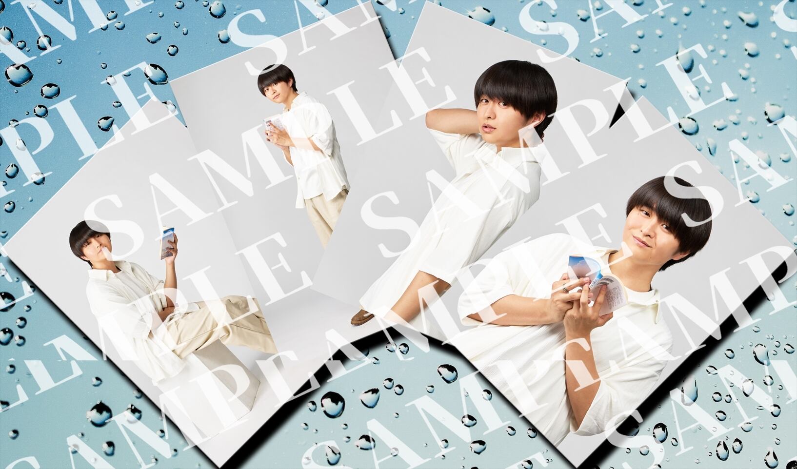 伊瀬結陸【個人ブロマイド】朗読劇「学園デスパネル2024」4枚セット  