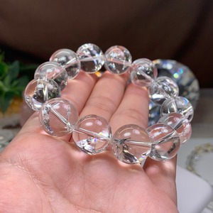 (動画有り)全粒虹あり☆アイリスクォーツブレスレット