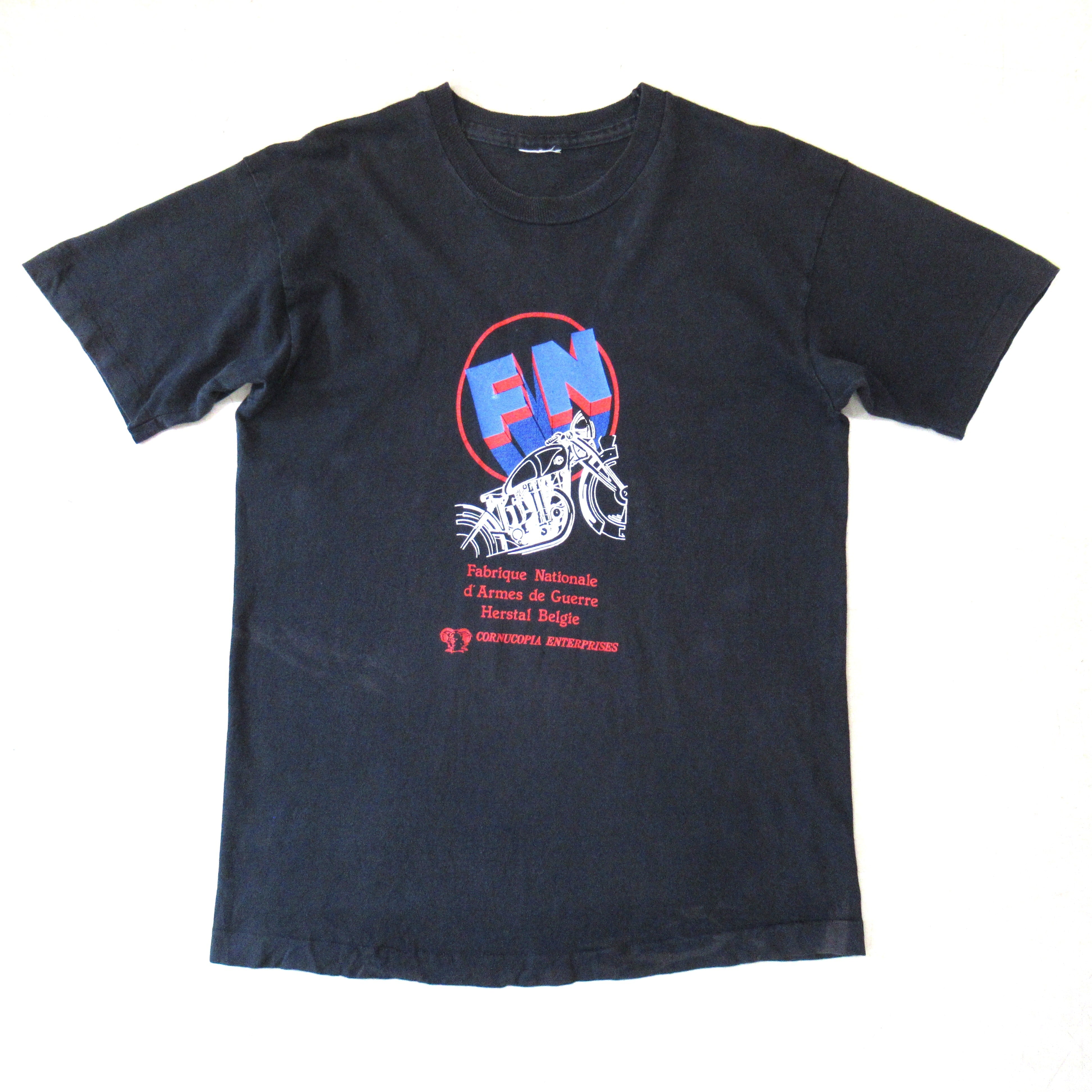 80S Unknown FN Bike T-Shirt【About L】 | drop by