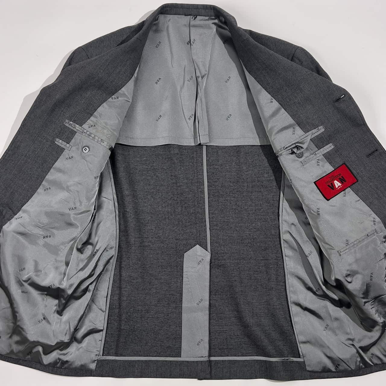 THE COLLECTION VAN JAC ヴァンヂャケット 3B テーラードジャケット /グレー メンズ 背抜き