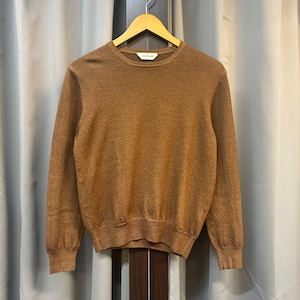 GRAN SASSO WOOL CREW-NECK SWEATER 《48》