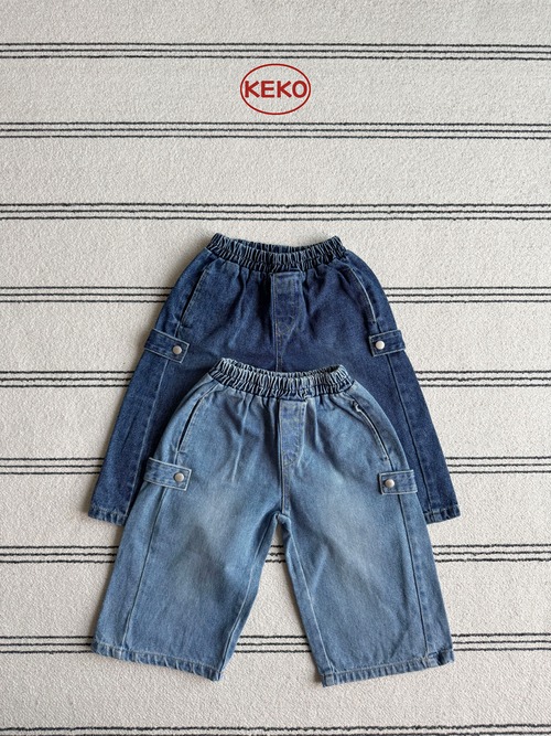 KEKO［取寄］bijo denim pants 26autumn K비조데님PT