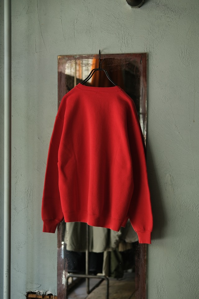 Utah／90's "RUSSELL ATHLETIC"sweat／red