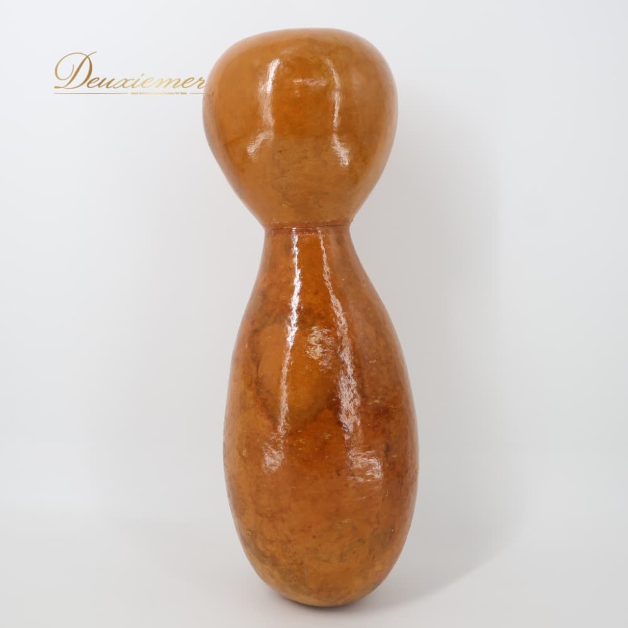 フラダンス 小物 イプヘケ 約56cm ブラウン系 イプ ひょうたん 楽器 小物 小道具 茶 黄 明るい 光沢 艶 タヒチアン タヒチ 練習 レッスン 舞台 ステージ イベント 音楽 ハワイアン アロハ ダンス小物 ハイビスカス柄 花柄 イエロー系