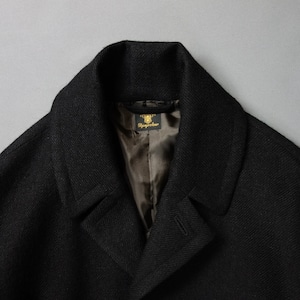 supérieur shetlandwoollinen dustercoat / shetlandblack