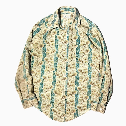 Vintage 70's【Fleetline】Patterned Shirt