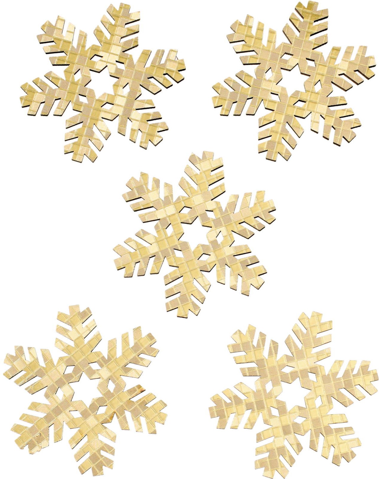 ウッドホイールスノーモチーフ5P　COH-1089　4961823513503
