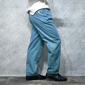 design turquoise chino pants