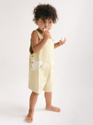 ILLOURA THE LABEL / Play Overalls | Seaglass Contrast(3y,4y,5y)