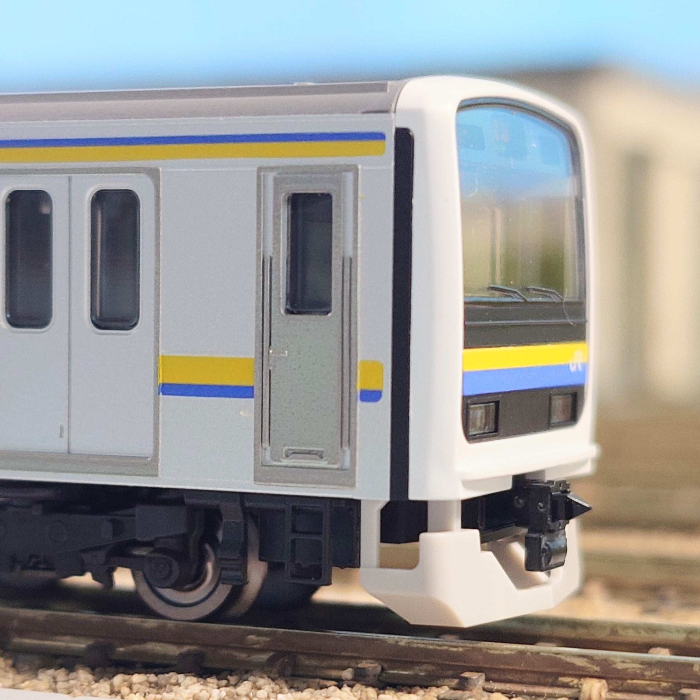 TOMIX 209系2100番台(房総色)」用トイレタンク、車端部床下機器4両分