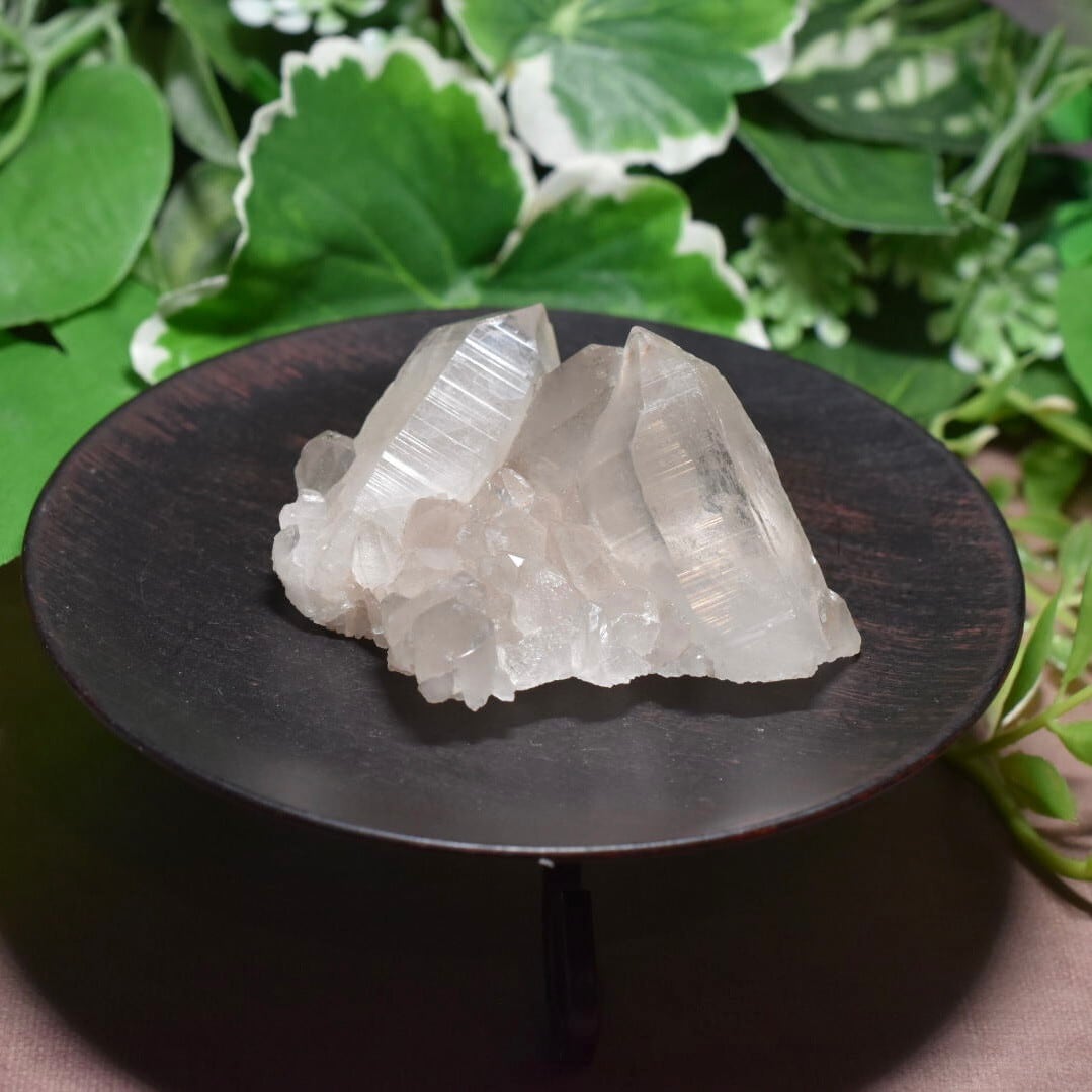 水晶 クラスター インド・マニカラン産 HQG08 | EBIA Crystal