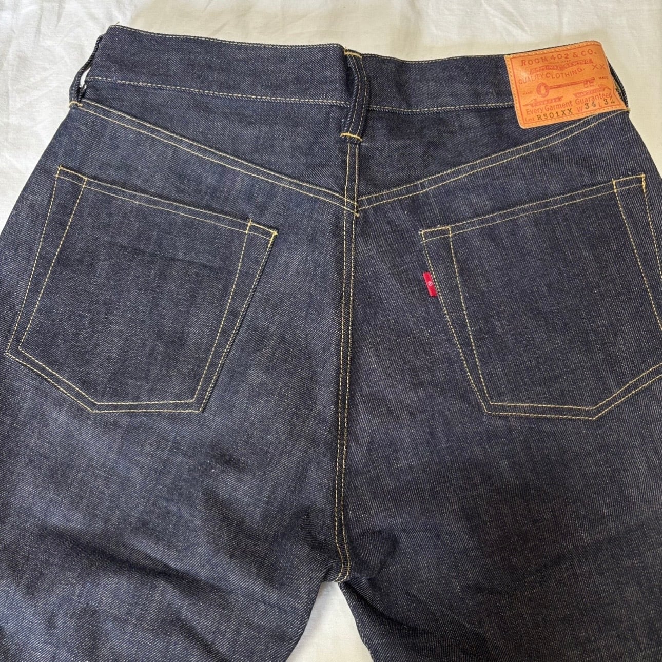 ハンドメイド 大戦モデル W34 デニム パンツ ジーパンR501XX WWⅡ
